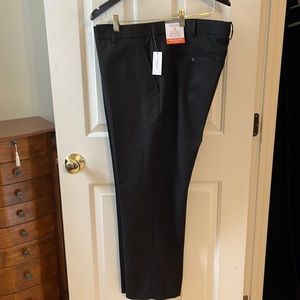 Ban Heusen Traveler Men’s Black pants- NWT 40x30